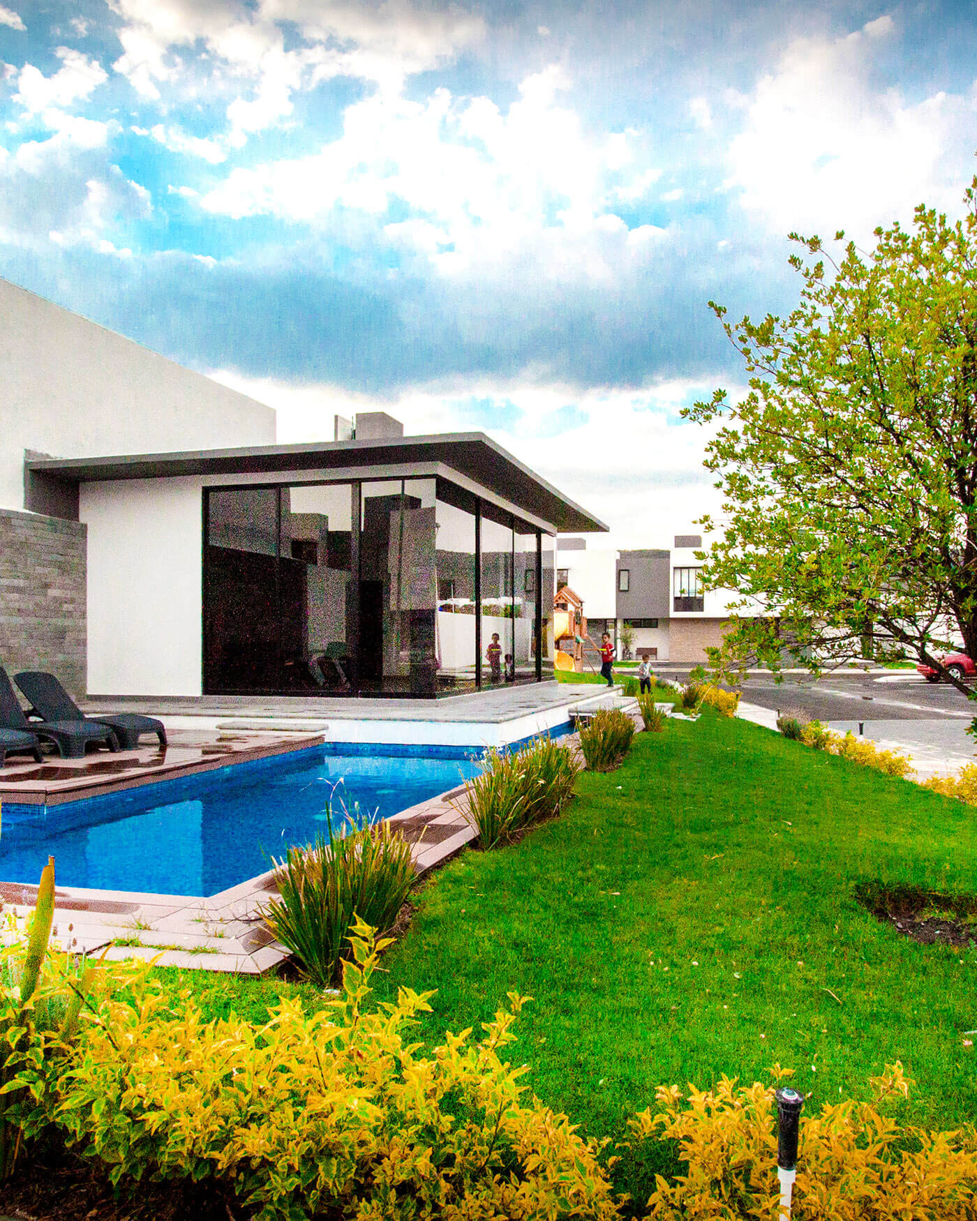 mcompany vestidor y baño en luks townhouses